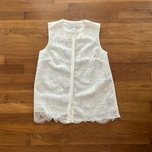 Diane Von Furstenberg Lace Blouse